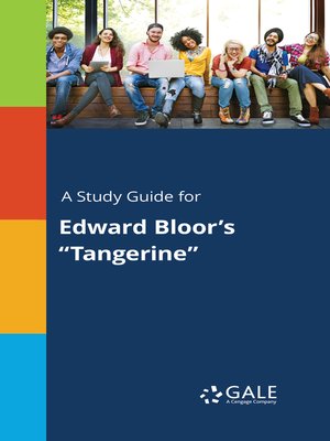 cover image of A Study Guide for Edward Bloor's "Tangerine"